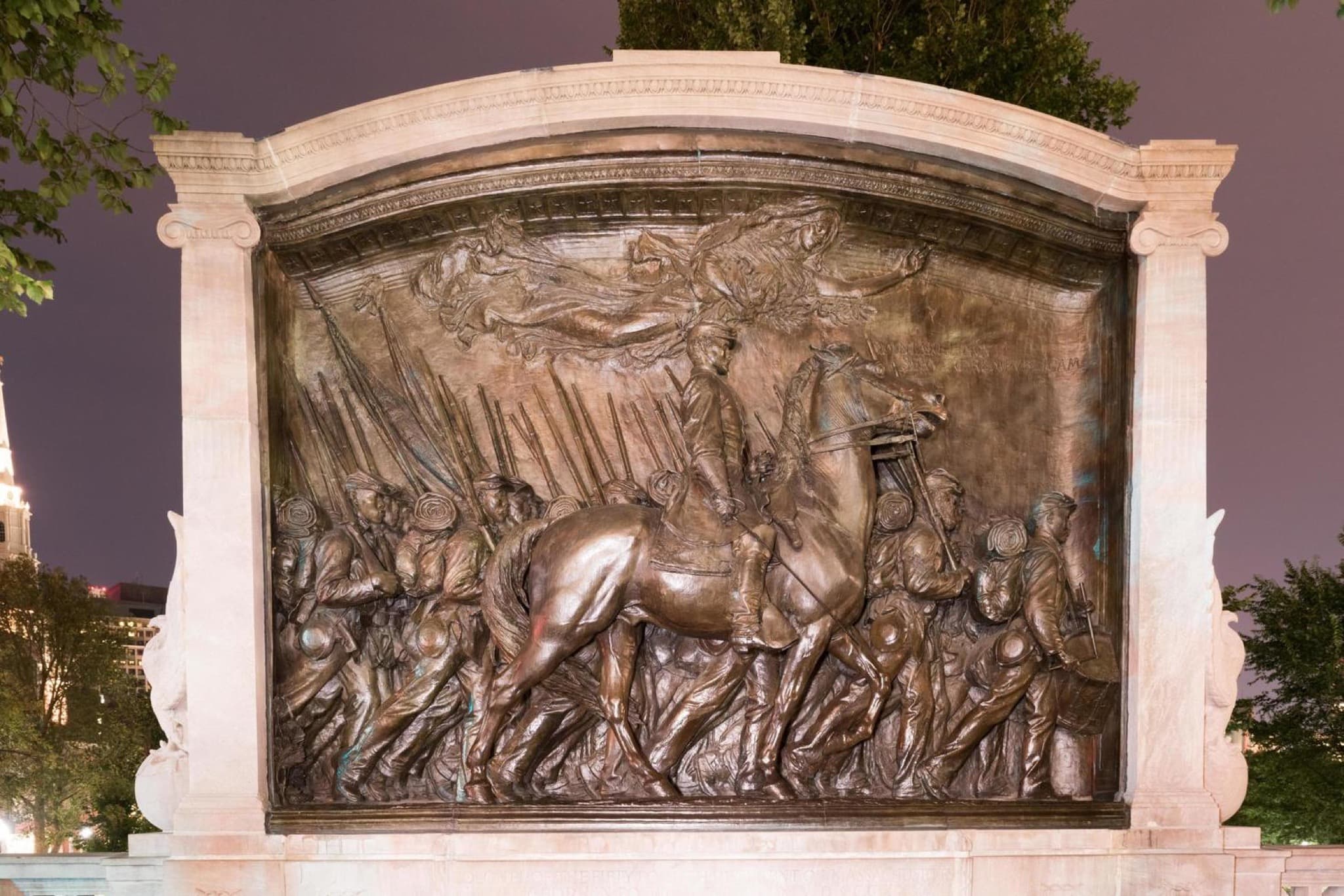 Monumento a Robert Gould Shaw y al Regimiento 54