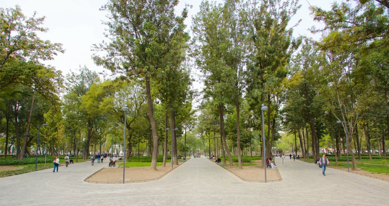 Alameda Central, parque histórico de la Ciudad de México