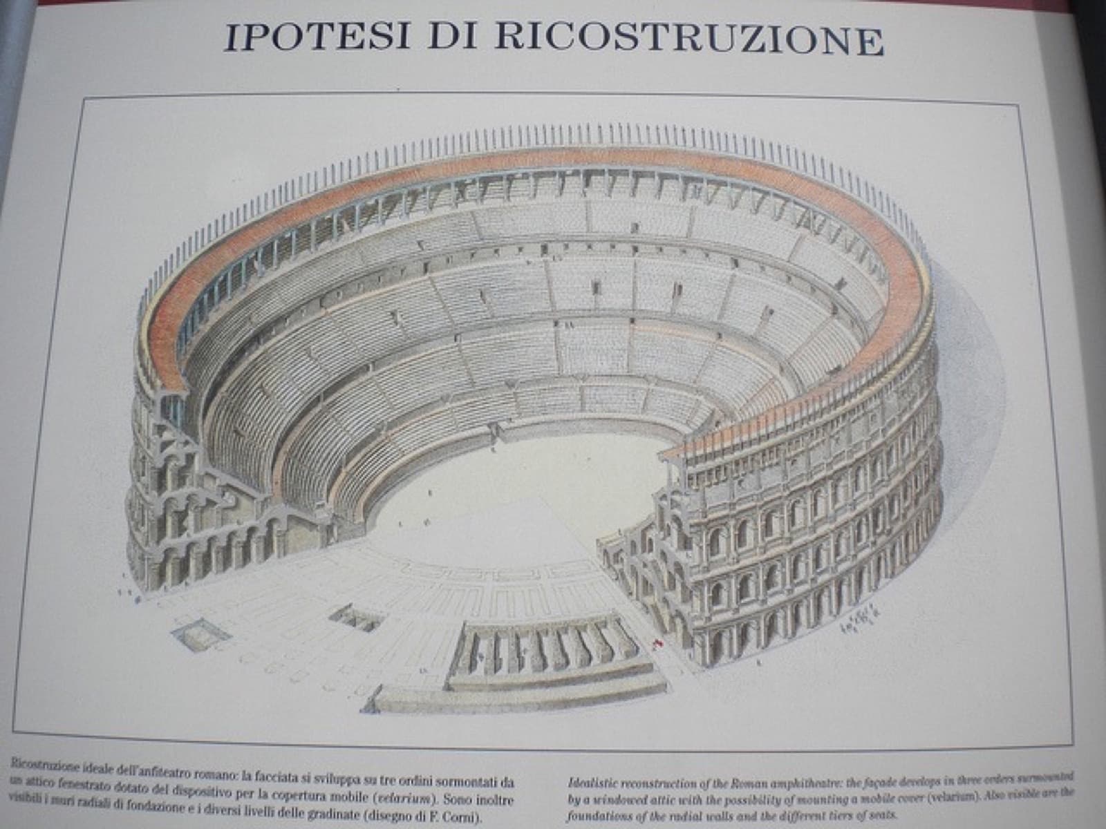 Restos del Anfiteatro Romano de Milán