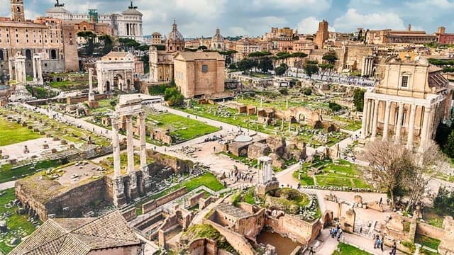 Vista del Foro Romano
