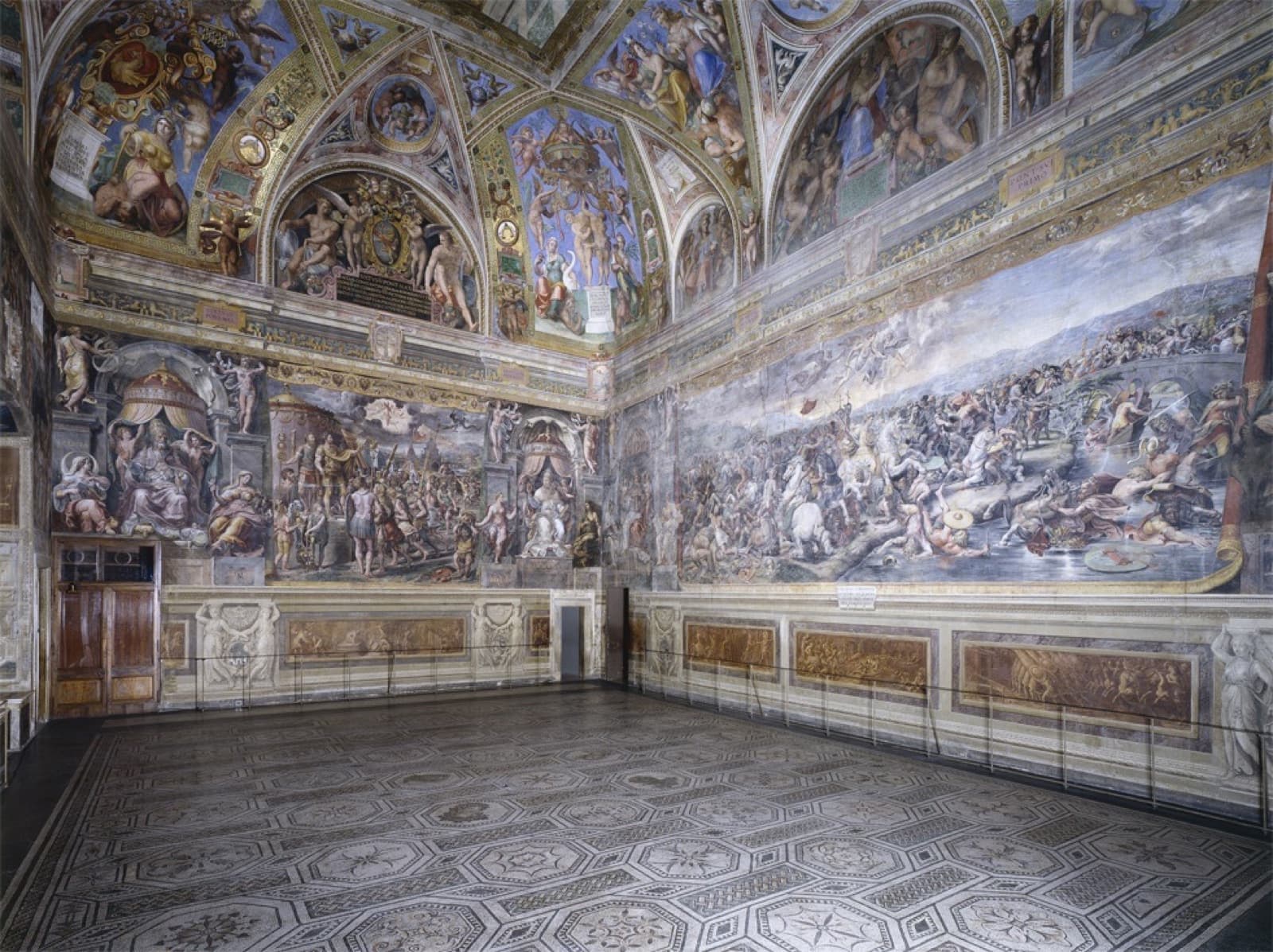 Frescos de Rafael en las Estancias Vaticanas