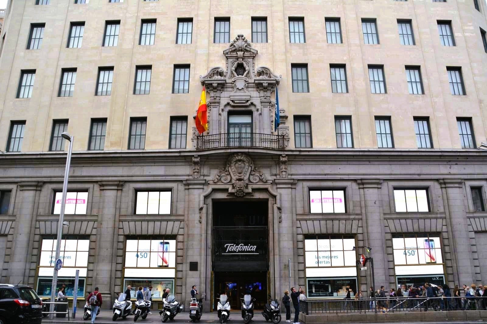 Edificio de Telefónica en Gran Vía