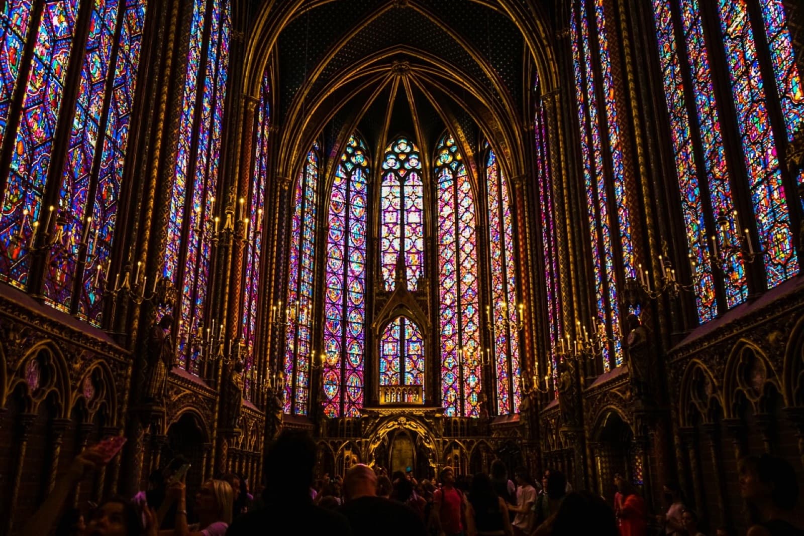 Vidrieras de la Sainte-Chapelle