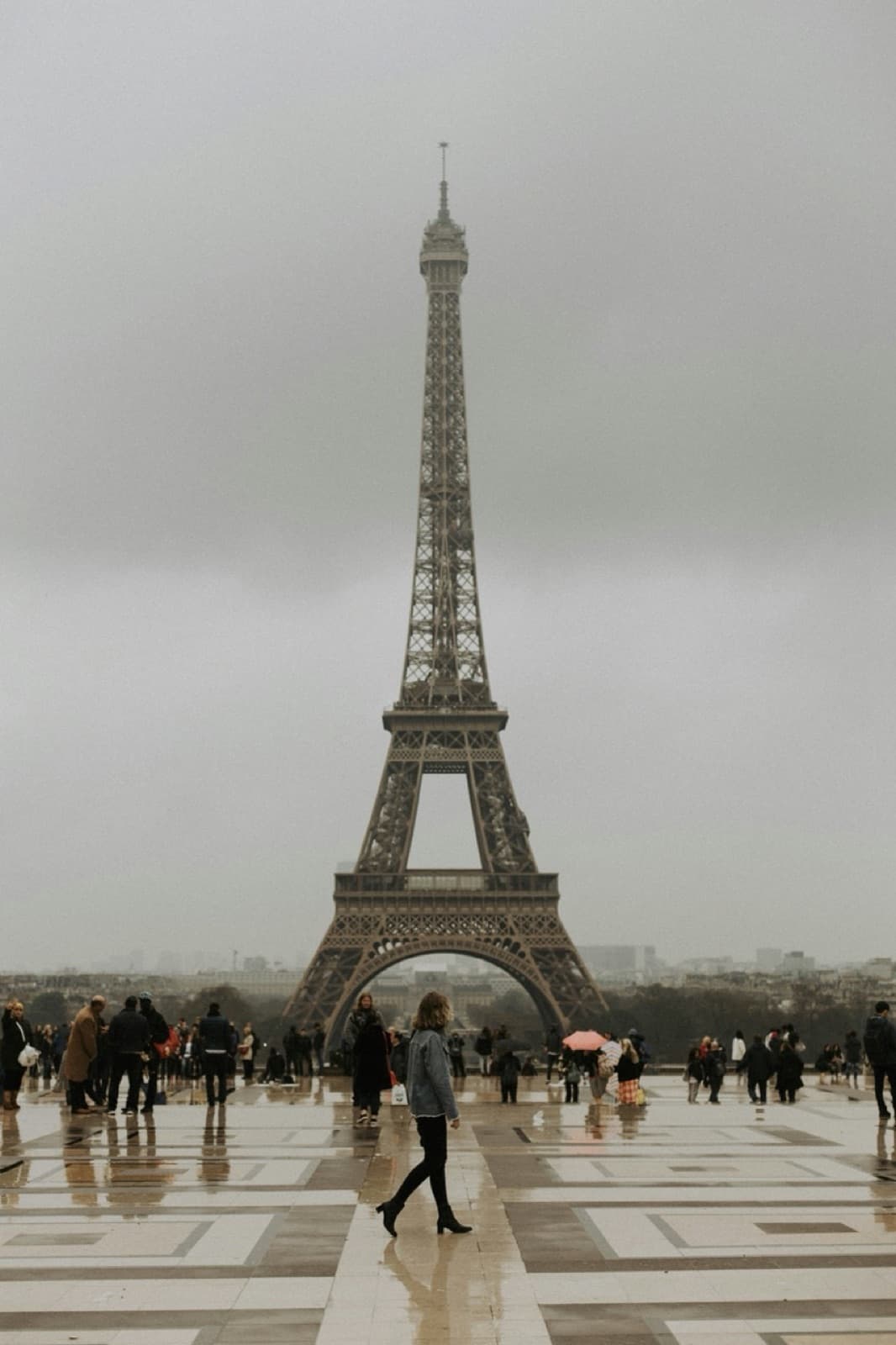 Trocadero con vista a la Torre Eiffel
